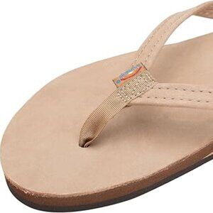 NWT Rainbow Sandals - Single Layer Narrow Strap - Sierra Brown - Size 10